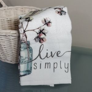 Farmhouse Kitchen Towel - Live Simply